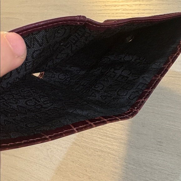 New Versace Red Leather wallet - Picture 9 of 12